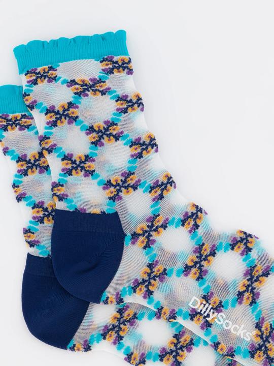 Produktbild DillySocks Flower Honeycombs (Einzelpack, 39 - 41)