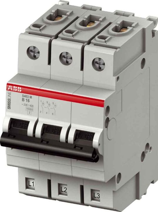 Image du produit ABB Disjoncteur type S 403 M-B32 iCN = 10 kA