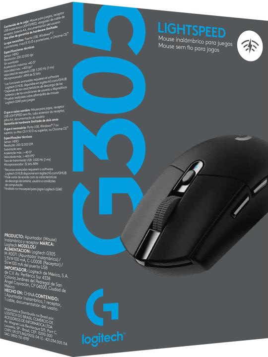Immagine prodotto Logitech G G305 Velocità della luce (Senza fili)