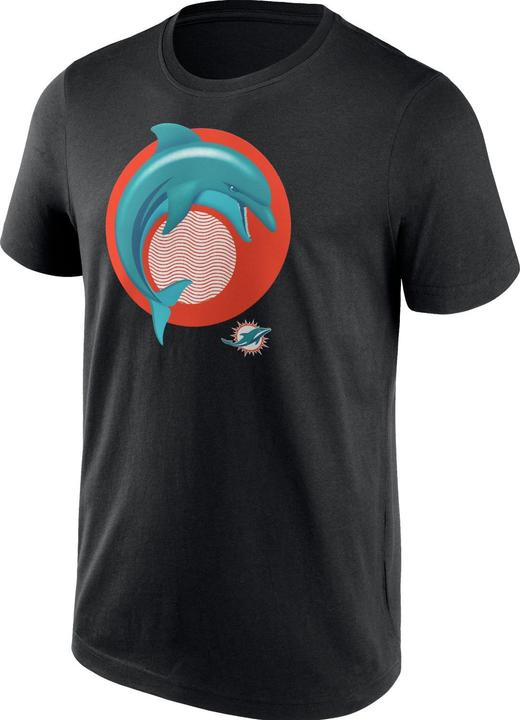 Fanatics NFL Shirt - ILLUSTRATION Miami Dolphins - M (M)