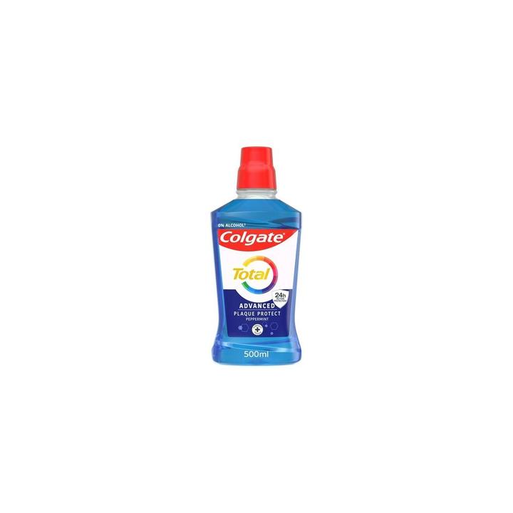 Immagine prodotto Colgate Total Plaque Protect Mouthwash 500ml - Fights the Root Cause of Many Issues (500 ml, Collutorio)