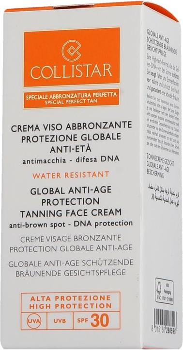 Image du produit Collistar Protection anti-âge globale (Crème solaire visage, SPF 30, 50 ml, 150 g)