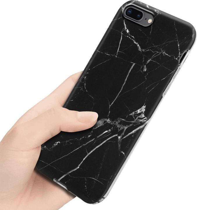 Image du produit Cadorabo Couverture IMD TPU Marbre coloré (Apple iPhone 7 Plus, Apple iPhone 7s Plus, Apple iPhone 8 Plus)
