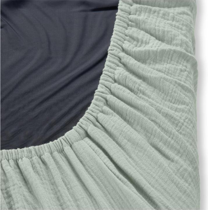 Immagine prodotto Hauck Coprimaterasso per letto da viaggio Salvia (120 x 60 cm)