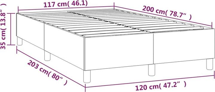 Actual product image VidaXL Amos (140 x 200)