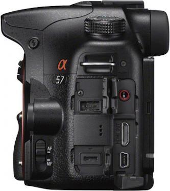Actual product image Sony Alpha SLT-A57, 16 MP, 12 fps FullHD, Body