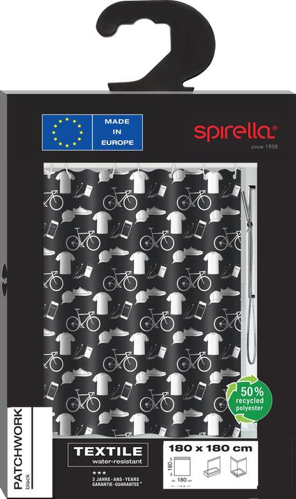 Produktbild spirella Patchwork (180 x 180 cm)