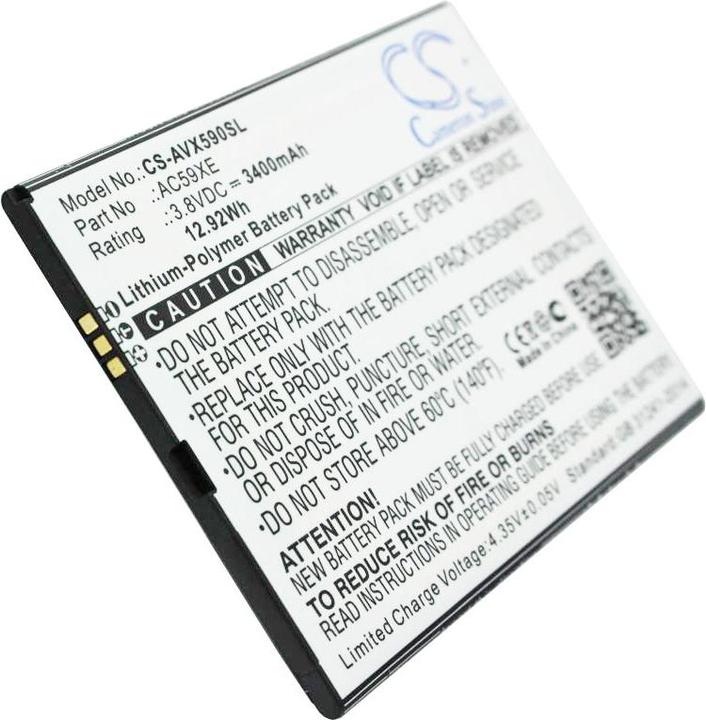 Actual product image AccuCell Akku passend für den Archos 59 Xenon Akku AC59XE