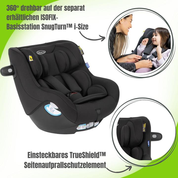 Actual product image Graco SnugGo i-Size R129 (Reboarder, ECE R129/i-Size Standard)