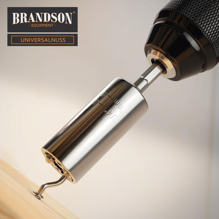Produktbild Brandson Steckschlüssel, Universal Schlüssel, Multifunktions Nuss Bit Adapter, Universalnuss 7-19mm + Adapter