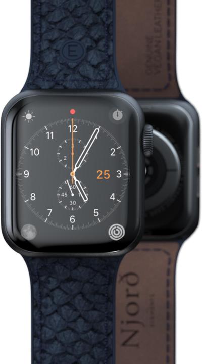 Produktbild Njord Vatn Watch Strap For (40 mm, 41 mm, Lachsleder, Edelstahlverschluss, Veganes Leder)