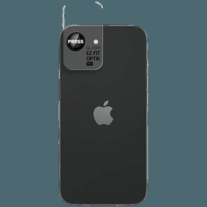 Actual product image Spigen Optik Pro EZ Fit iPhone 16e Lens Protector (2 Piece, Apple iPhone 16e)