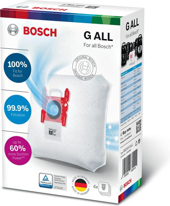 Produktbild Bosch Hausgeräte PowerProtect Type G ALL, BBZ41FGALL (1 x)