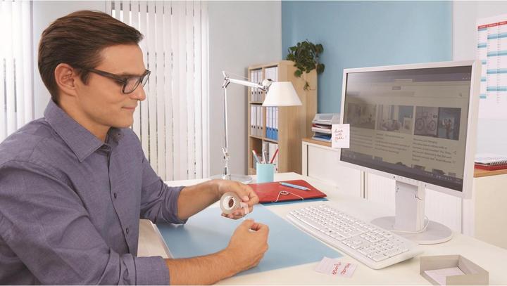 Actual product image tesa tesafilm adhesive tape can be torn by hand (19 mm)
