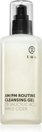 Immagine prodotto Two cosmetics Gel detergente di routine AM/PM - 200 ml, con Acido Salicilico (Panni pulizia, 200 ml)