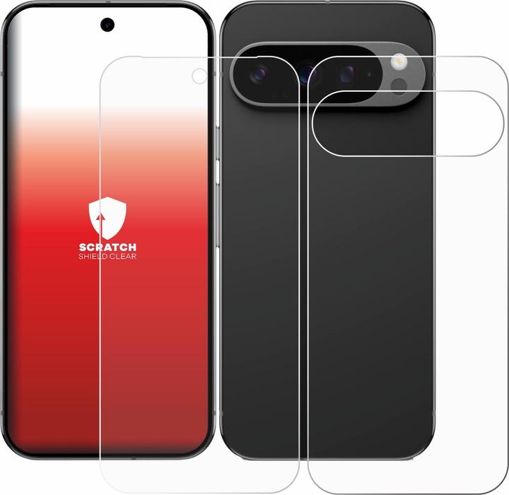 Immagine prodotto upscreen Pellicola protettiva Pellicola protettiva Clear Trasparente (1 Pezzo/i, Google Pixel 9 Pro)