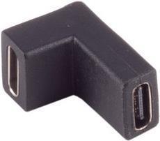 Produktbild Shiverpeaks ®-BASIC-S--Adapter, USB-C Verbinder, 3.1, 90° Winkel links/rechts, PVC (USB Typ-C)