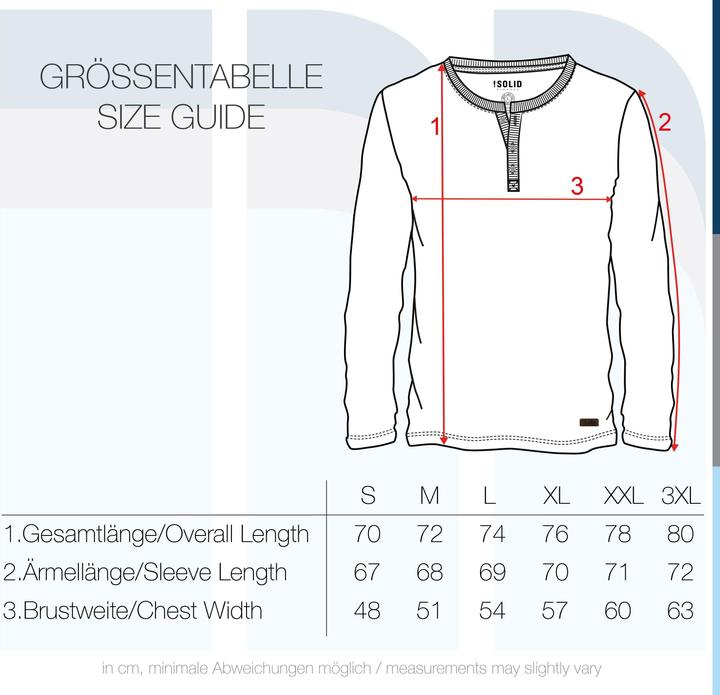 Immagine prodotto Solid Volko Maglia Maglie A Maniche Lunghe Da Uomo Con Collo Grandad (M)