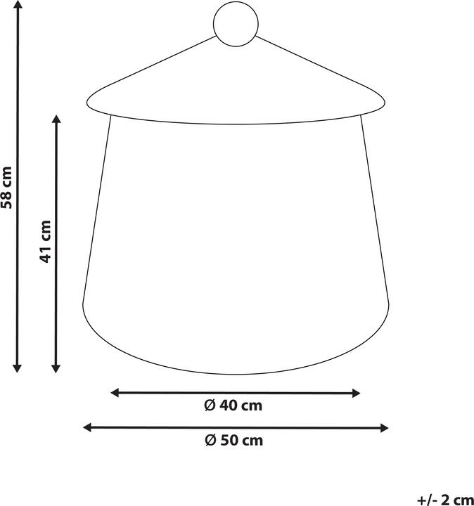 Produktbild Beliani Kimberley (1 x, 50 x 50 x 58 cm)