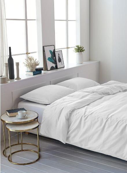 Image du produit Living Home Uni Satin 100 (Taie d'oreiller, 40 x 60 cm)