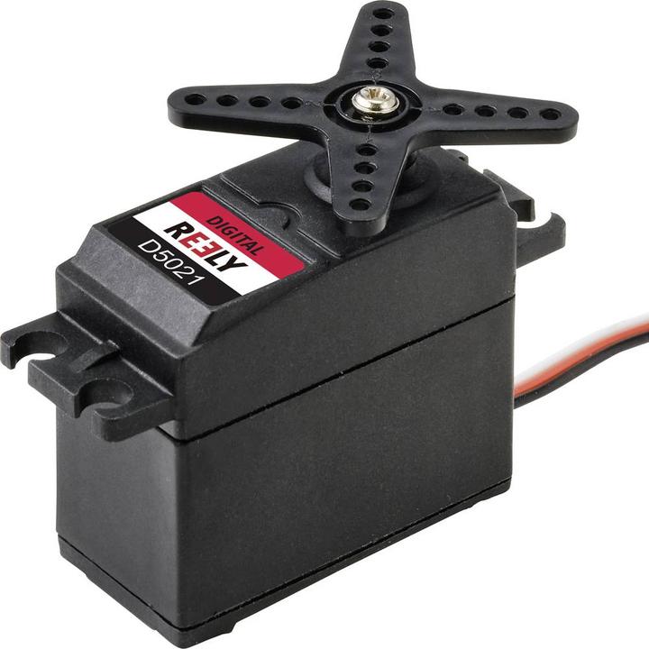 Produktbild Reely Standard-Servo D5021 Digital-Servo Getriebe-Material: Kunststoff Stecksystem: JR