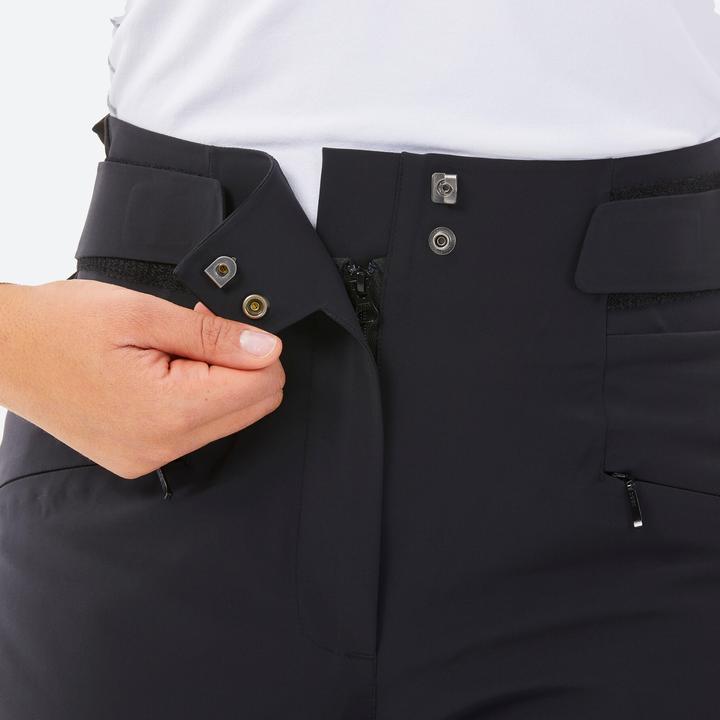 Actual product image Wedze Women's breathable ski trousers with freedom of movement - 980 khaki (40)