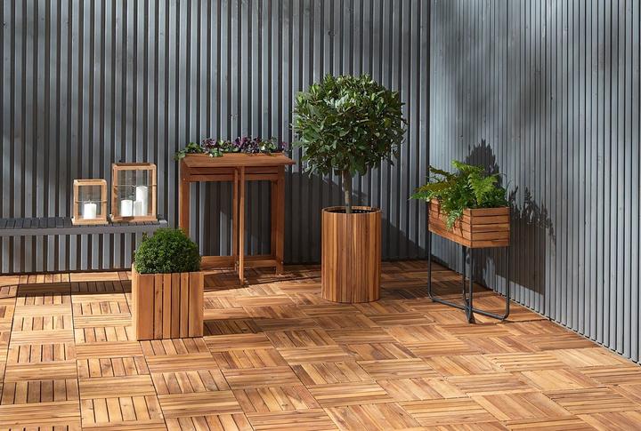 Actual product image JYSK folding table VANDREFALK 6440000 64X63 cm wood