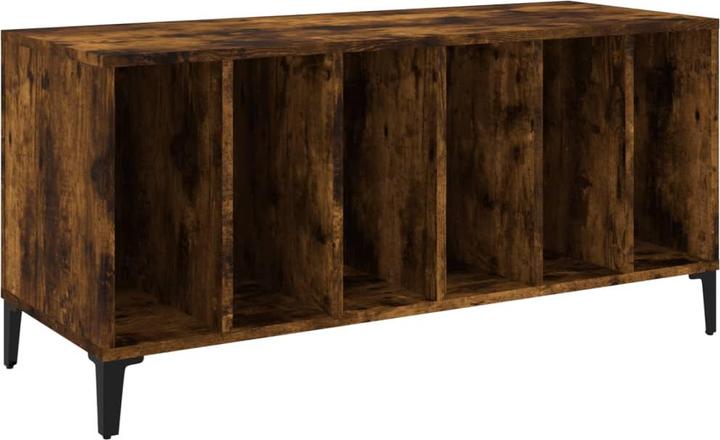 Actual product image VidaXL Plattenschrank Räuchereiche 100x38x48 cm Holzwerkstoff