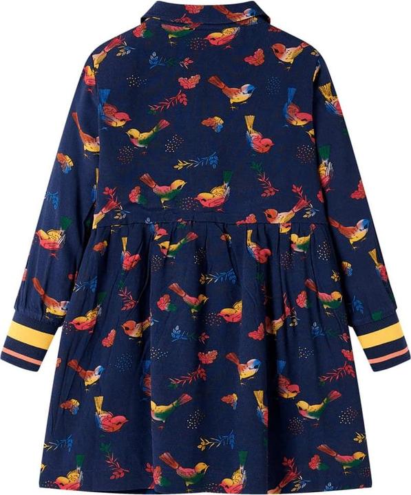 Immagine prodotto VidaXL Abito da bambino con maniche lunghe blu navy (92)