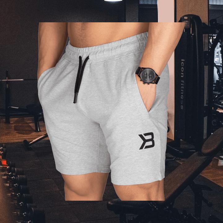 Actual product image Gasp Tapered Sweatshorts Light Grey Melange (XL)
