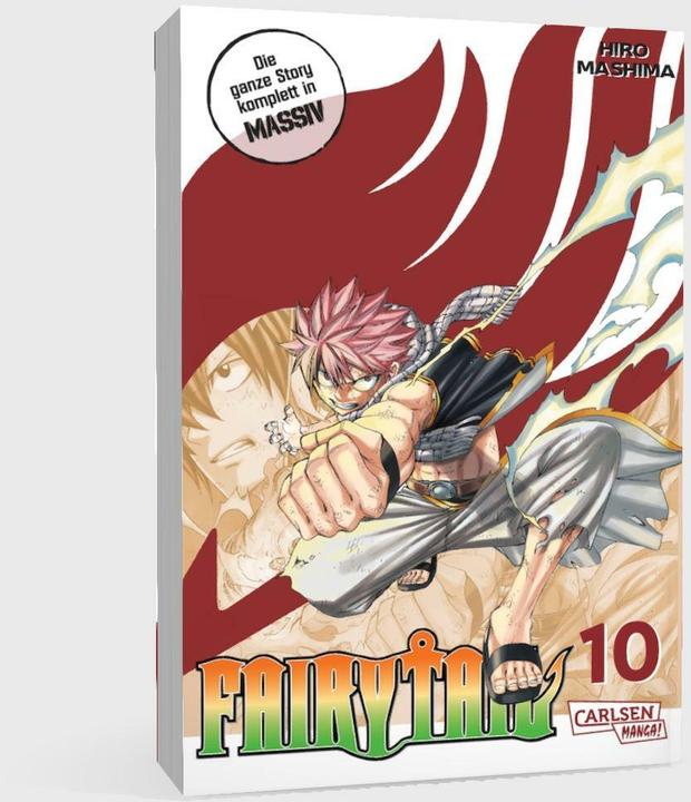 Produktbild Fairy Tail Massiv 10 (Deutsch, Hiro Mashima, 2024)
