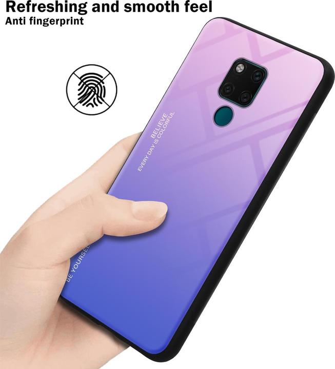 Immagine prodotto Cadorabo Copertura in vetro TPU 2 colori (Mate 20)