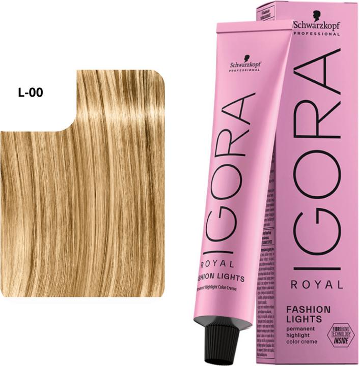 Image du produit Schwarzkopf Professional Igora Royal Fashion Lights (L-00 Blond Blond Naturel)