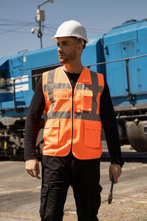 Immagine prodotto Korntex Gilet di avviso multifunzionale Executive Mesh (5XL)