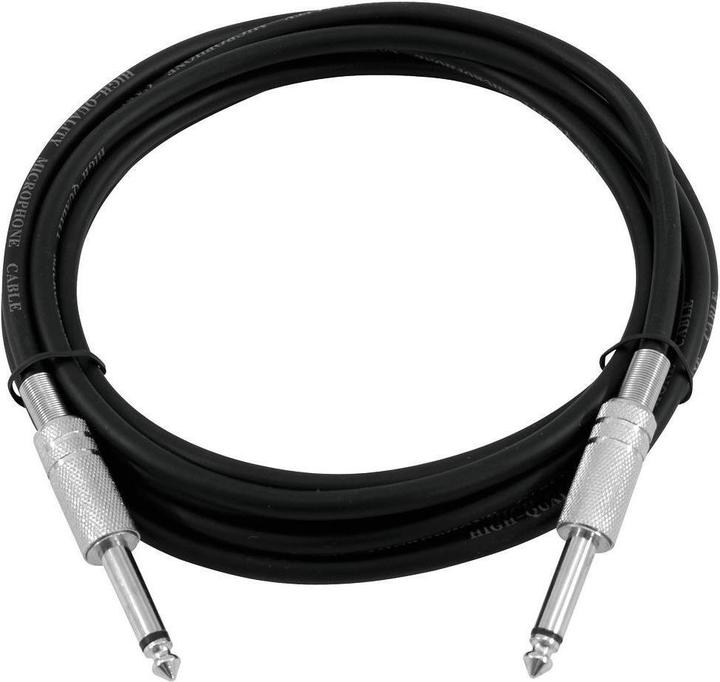 Produktbild Omnitronic Klinkenkabel 6,3 mono 10m sw (10 m)