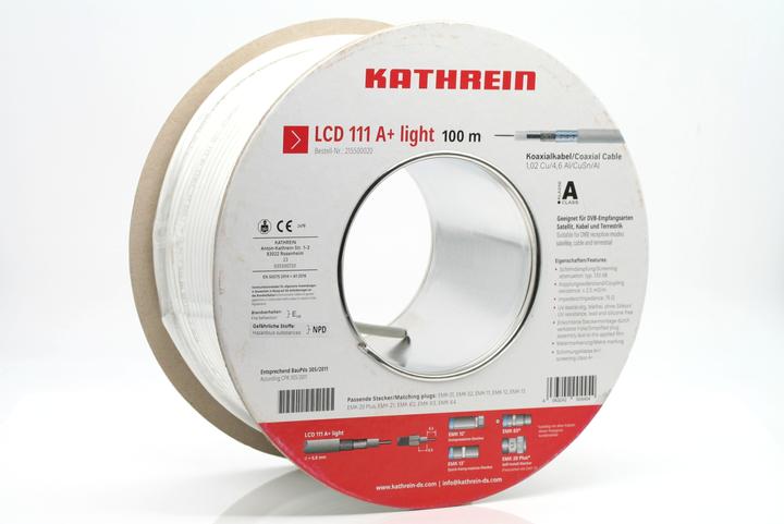 Actual product image Kathrein KATH coaxial cable (135 dB, Antenna cable)