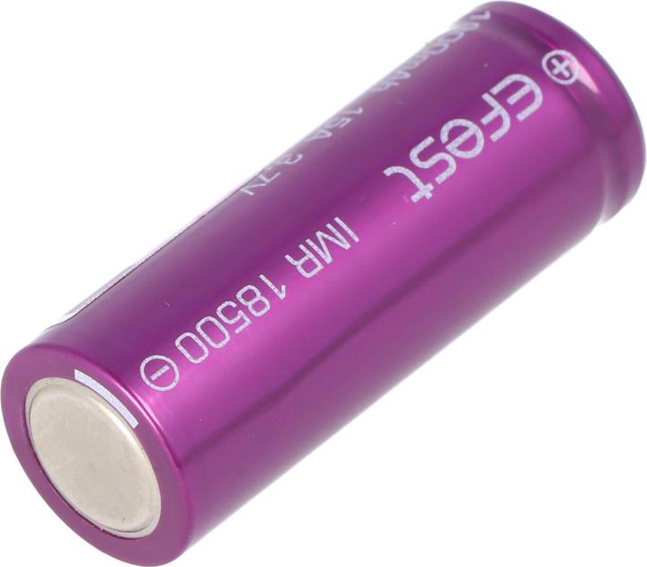 Produktbild Efest Akku Purple IMR18500 ungeschützt (1 Stk., 18500, 1000 mAh)