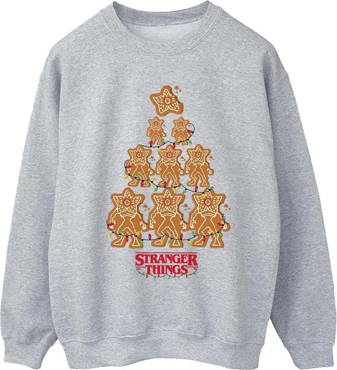 Netflix Stranger Things Gingerbread Sweatshirt (L)