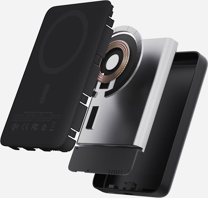 Produktbild Aukey MAG FUSION SLIM - Powerbank (5000 mAh, 18 W, 18 Wh)