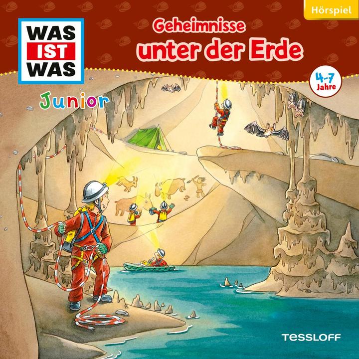 Produktbild Tessloff WAS IST WAS Junior Hörspiel. Geheimnisse unter der Erde (Benjamin Schreuder, Deutsch)