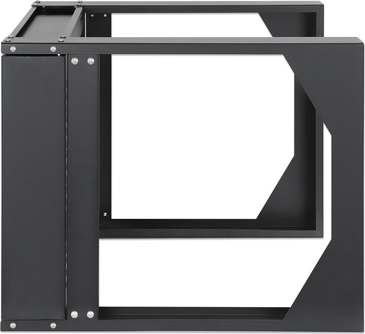 Image du produit Intellinet Rack de laboratoire 19" pour montage mural, 2 rails de support, 6 UH (6 HE, Rack 19 pouces)