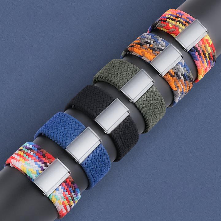 Produktbild iLike Watch 38/40/41mm Braided Fabric Strap (38 mm, 40 mm, 41 mm, Stoff)