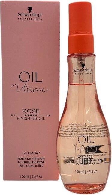 Image du produit Schwarzkopf Professional Huile Ultime - Huile de finition à la rose (100 ml)