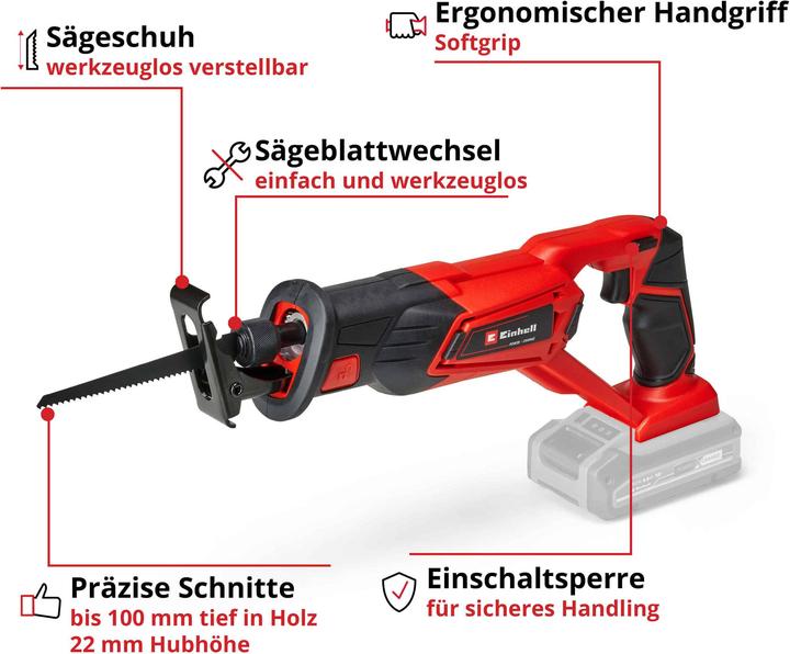 Produktbild Einhell TE-AP 18 Li Solo Power X Change