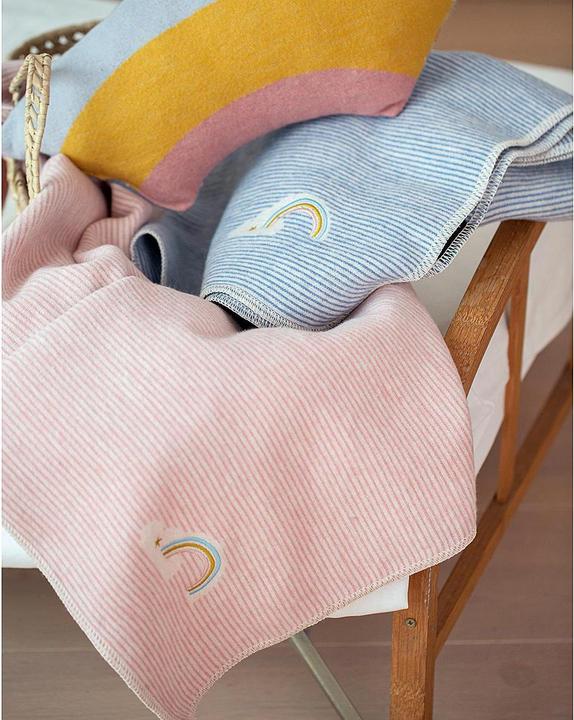 Actual product image David Fussenegger Baby blanket 'Rainbow (70 x 90 cm)