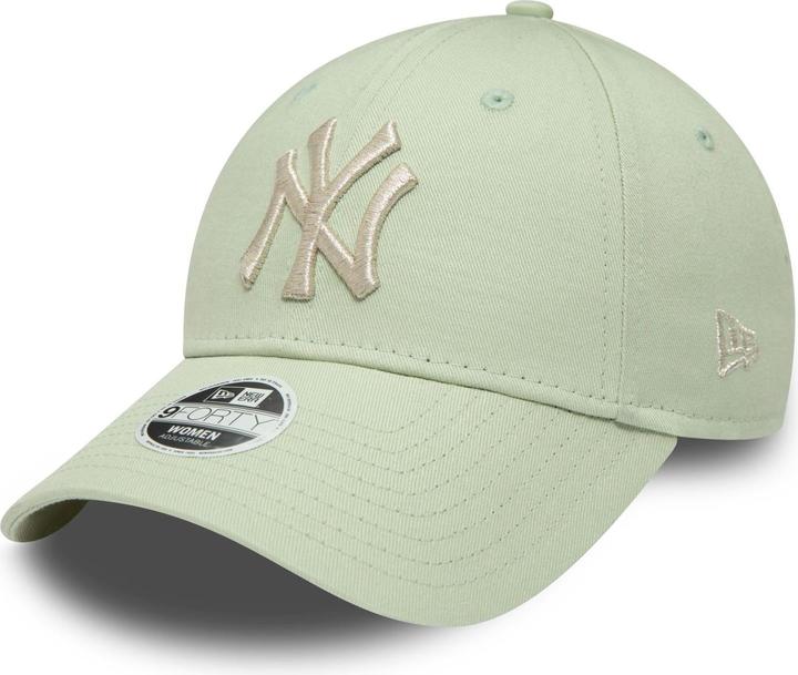 New Era 9Forty Damen Cap - Metallic New York Yankees Stone