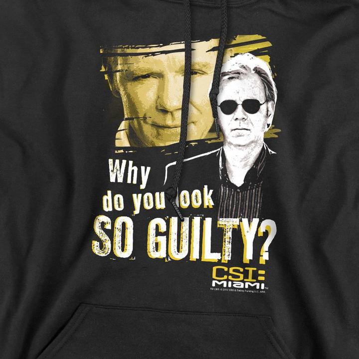 Immagine prodotto CSI: Miami So Guilty Felpa con Cappuccio Uomo (XL)