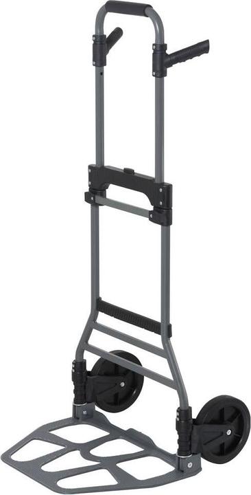 Image du produit Toolcraft TO-9611526 Sackkarre klappbar, höhenverstellbar Aluminium, Stahl, Tr (130 kg)