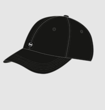 Buff Chill Basebal Cap Dycel Black (One Size)