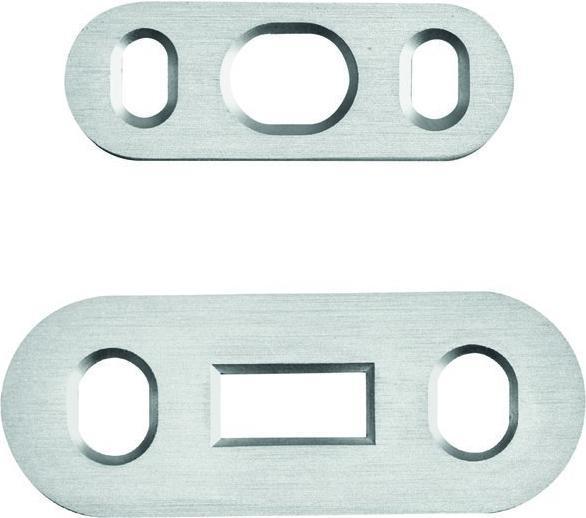 Image du produit Planet Verrou de chant de porte KR pour fermetures de portes à 2 vantaux Profilb (Angle plat en T, 1 pcs)